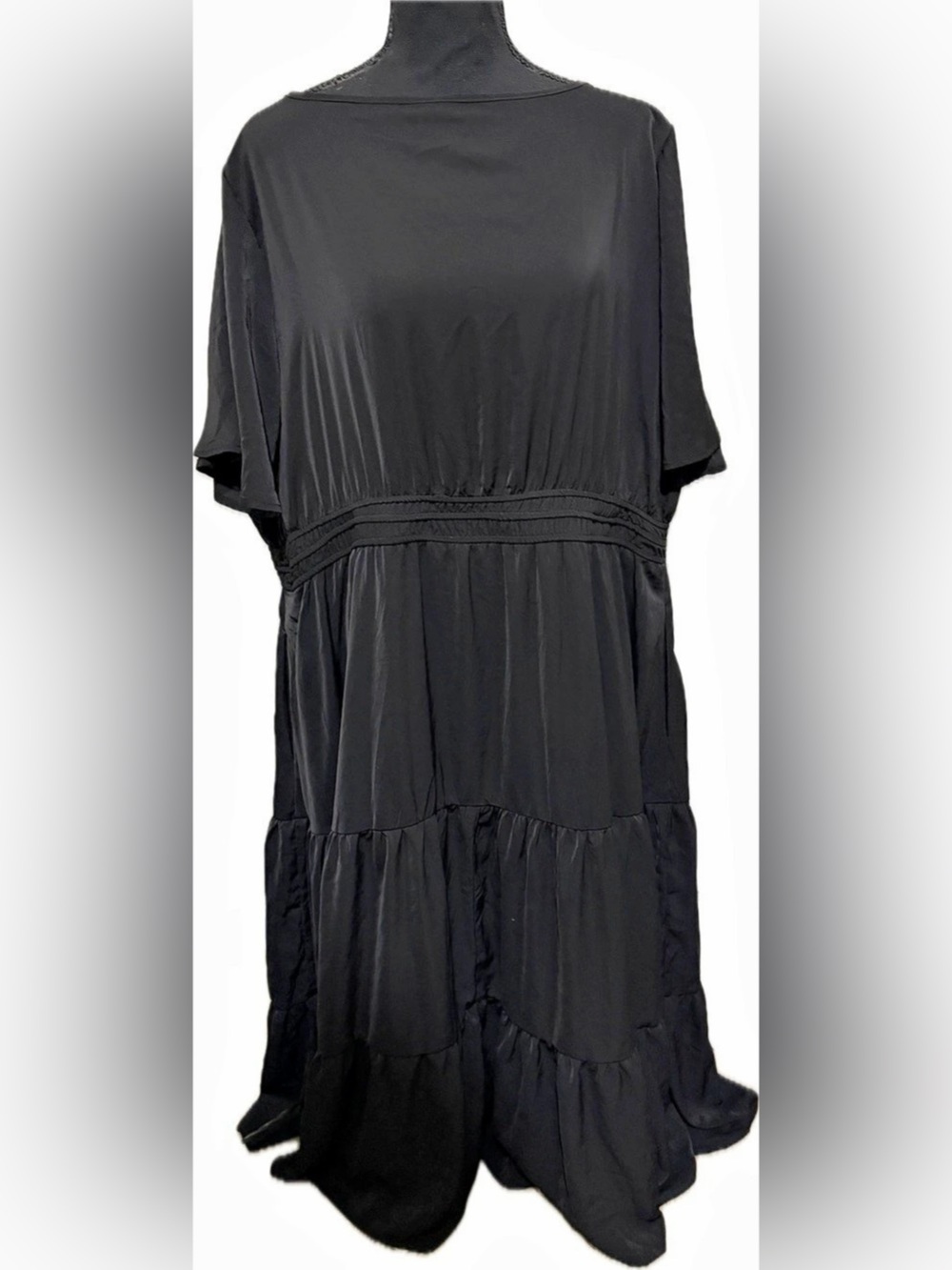 Torrid Black Maxi Dress Size 2X Like New